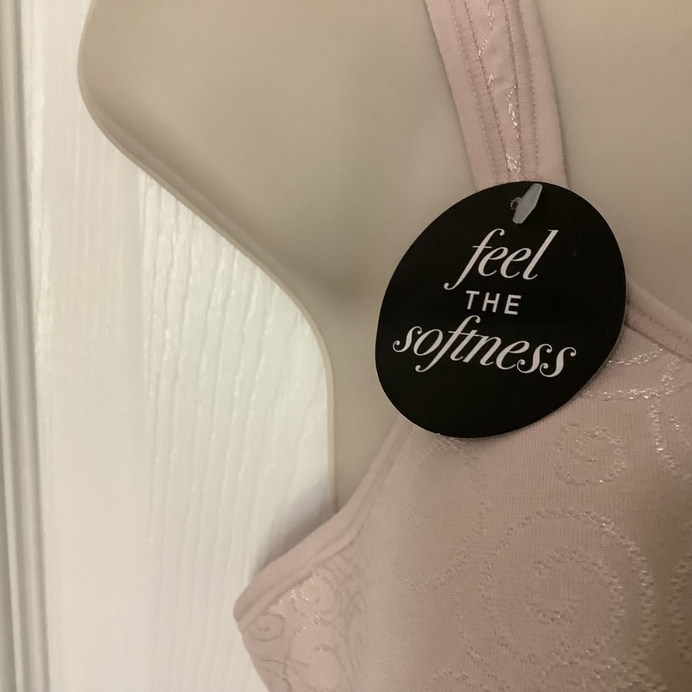 New Bali Cool Comfort Bra 40B Lightly Padded Tan - Picture 7 of 10